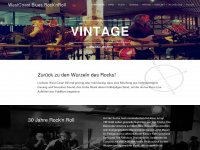 vintage-live.de Webseite Vorschau