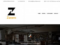 zanero-mietservice.de Webseite Vorschau