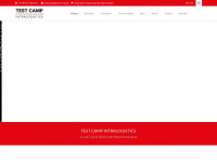 testcamp-intralogistics.com Webseite Vorschau