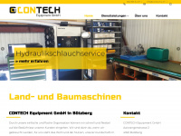 contech-e.ch Webseite Vorschau