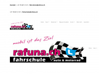 rafuna.ch Webseite Vorschau