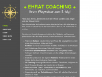 ehrat-coaching.ch Webseite Vorschau