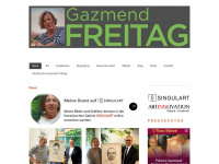gazmendfreitag.com Webseite Vorschau