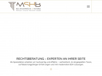 kanzlei-mshb.de Webseite Vorschau