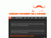 schnauzbartentertainment.com Webseite Vorschau