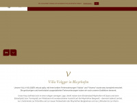 villa-volgger.at Webseite Vorschau