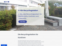 k-bin.ch Webseite Vorschau