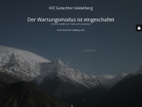 heidelberg-kfz-gutachter.de Webseite Vorschau