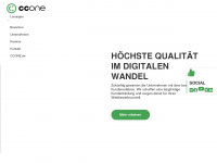 ccone-group.de Webseite Vorschau
