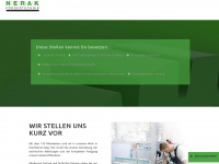 karriere-nerak.com Webseite Vorschau