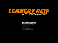 lennert-reif.de Webseite Vorschau
