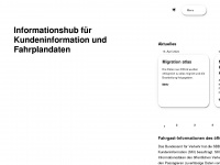 öv-info.ch Webseite Vorschau