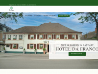 da-franco.com Webseite Vorschau