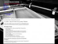dambacher-transporte.de Webseite Vorschau