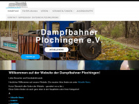 dampfbahner.org Webseite Vorschau