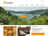 danzer.com Webseite Vorschau