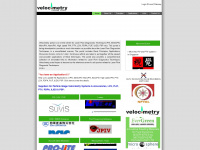velocimetry.net Webseite Vorschau