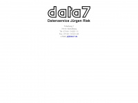 data7.de Webseite Vorschau