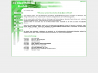 db-elektronik.de Webseite Vorschau
