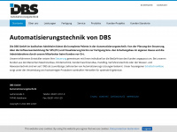 dbs-automation.de Webseite Vorschau
