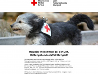 drk-rettungshundestaffel.com Webseite Vorschau