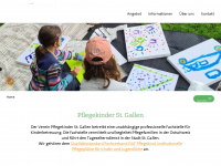 pflegekindersg.ch Webseite Vorschau