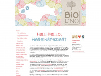 biolino.at Webseite Vorschau