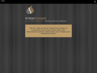 kritzer-consult.de Webseite Vorschau