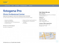 fotogena-pro.de Webseite Vorschau