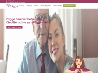 frigga-seniorenbetreuung.de Webseite Vorschau