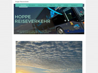 hoppebus.com Webseite Vorschau