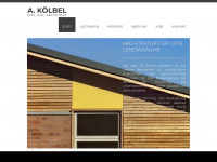 koelbel-architekten.de Webseite Vorschau