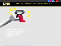 stromfresser-gesetz-nein.ch Webseite Vorschau