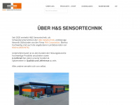 hs-sensortechnik.at Webseite Vorschau