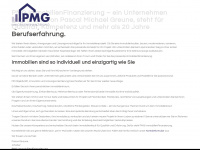 pmg-immobilienfinanzierung.de Webseite Vorschau