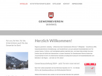gewerbeverein-wimmis.ch Webseite Vorschau