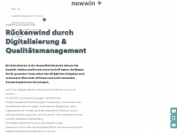 newwin.ch Webseite Vorschau