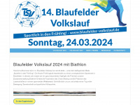 blaufelder-volkslauf.de Webseite Vorschau