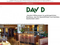 gasthaus-david.at Webseite Vorschau