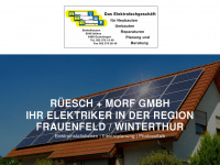 rme-elektro.ch Webseite Vorschau