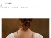 binder-jewellery.com Webseite Vorschau