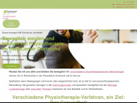 physiotherapie-praxisklinik.de Webseite Vorschau