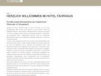 hotel-faehrhaus-duesseldorf.de Webseite Vorschau