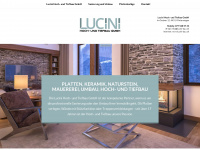 lucini-bau.ch Webseite Vorschau