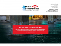 muellerbautenschutz.ch Webseite Vorschau