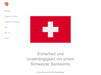 schweizer-bankkonto-online.com Webseite Vorschau