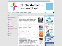 st-christophorus-wan.de Webseite Vorschau