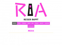 ria-sound.com Webseite Vorschau