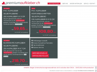 premiumaufkleber.ch Webseite Vorschau