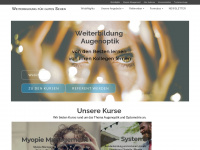 optik-weiterbildung.com Webseite Vorschau
